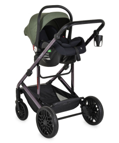 Moni All Road kolica za bebe 3 u 1 – Dark Green