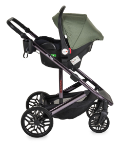 Moni All Road kolica za bebe 3 u 1 – Dark Green