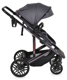Moni All Road kolica za bebe 3 u 1 – Grey