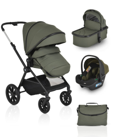 Cangaroo Joker kolica za bebe 3 u 1 – Olive Green