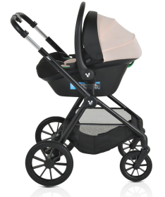 Cangaroo Joker kolica za bebe 3 u 1 – Rose Cloud