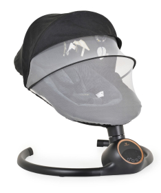 Cangaroo ljuljaška za bebe Prestige - Dark Grey
