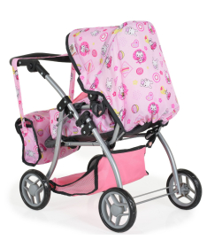 Moni kolica za lutke igračka za decu Kitty 9672 Pink