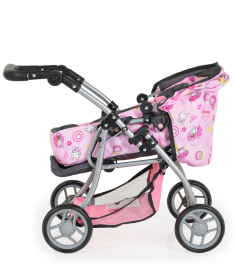 Moni kolica za lutke igračka za decu Kitty 9672 Pink