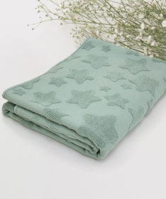 Textil letnji frotir za decu 100x140 cm - Mint