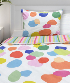 Textil posteljina (navlake) za dečiji krevetac Confetti - 140x200 cm