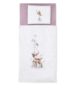 Textil posteljina (navlake) za krevetac za bebe Bambi - 120x80 cm