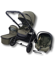 BBO Voyage kolica za bebe 3 u 1 Moss Green
