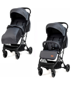 BBO kolica za bebe Boogy D600 do 22 kg - Dark Grey