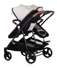 Chipolino Duo Smart kombinovana kolica za blizance Biscotta