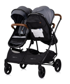 Chipolino Duo Smart kombinovana kolica za blizance Cloud