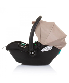 Chipolino Duo Smart kombinovana kolica za blizance 2 u 1 sa auto sedištem Tiramisu