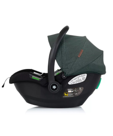 Chipolino Duo Smart kombinovana kolica za blizance 2 u 1 sa auto sedištem Basil