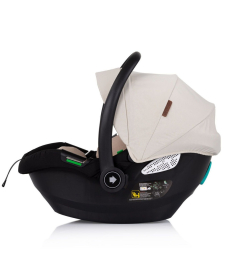 Chipolino Duo Smart kombinovana kolica za blizance 2 u 1 sa auto sedištem Biscotta