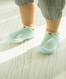 Ggomoosin cipelice за dečake veličina 25 5, uzrast 29-36 meseci - Check Mesh skyblue