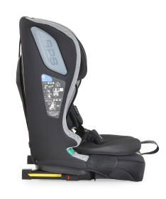 Cangaroo iDrive Isofix auto sedište za decu 76-150cm Titanium Grey