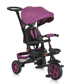 Byox Explorer 360 sklopivi tricikl za decu do 25 kg Purple