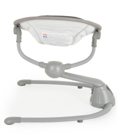 Cangaroo Cloud ljuljaška za bebe do 9kg - Light Grey