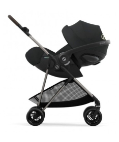 Cybex Melio Carbon kolica 2 u 1 sa auto sedištem Cloud G I-size - Magic Black&Moon Black New