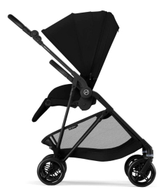 Cybex Melio Carbon kolica 2 u 1 sa auto sedištem Cloud G I-size - Magic Black&Moon Black New