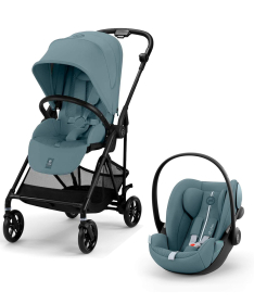 Cybex Melio Carbon kolica 2 u 1 sa auto sedištem Cloud G I-size - Stormy Blue