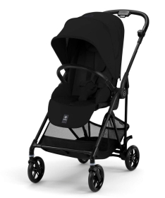 Cybex Melio Carbon kolica 3 u 1 sa auto sedištem Cloud G I-size - Magic Black&Moon Black New