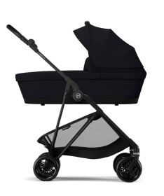 Cybex Melio Carbon kolica 3 u 1 sa auto sedištem Cloud G I-size - Magic Black&Moon Black New