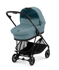 Cybex Melio Carbon kolica 3 u 1 sa auto sedištem Cloud G I-size - Stormy Blue
