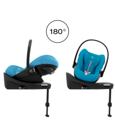 Cybex Melio Carbon kolica 4 u 1 sa Cloud G auto sedištem, nosiljkom i G i-Size bazom - Almond Beige