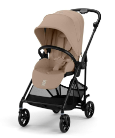 Cybex Melio Carbon kolica 4 u 1 sa Cloud G auto sedištem, nosiljkom i G i-Size bazom - Almond Beige