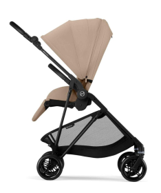 Cybex Melio Carbon kolica 4 u 1 sa Cloud G auto sedištem, nosiljkom i G i-Size bazom - Almond Beige