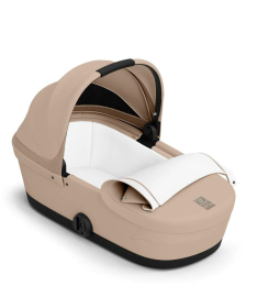 Cybex Melio Carbon kolica 4 u 1 sa Cloud G auto sedištem, nosiljkom i G i-Size bazom - Almond Beige