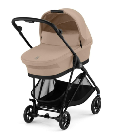 Cybex Melio Carbon kolica 4 u 1 sa Cloud G auto sedištem, nosiljkom i G i-Size bazom - Almond Beige