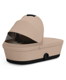 Cybex Melio Carbon kolica 4 u 1 sa Cloud G auto sedištem, nosiljkom i G i-Size bazom - Almond Beige