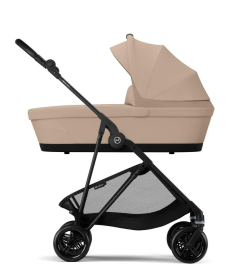 Cybex Melio Carbon kolica 4 u 1 sa Cloud G auto sedištem, nosiljkom i G i-Size bazom - Almond Beige