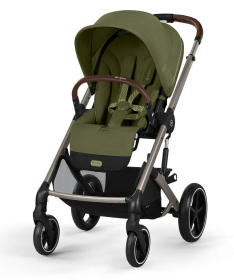 Cybex Balios S Lux kolica 2 u 1 sa auto sedištem Cloud G I-size plus - Moss Green&Moon Black