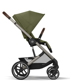 Cybex Balios S Lux kolica 2 u 1 sa auto sedištem Cloud G I-size plus - Moss Green&Moon Black