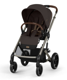 Cybex Balios S Lux kolica 2 u 1 sa auto sedištem Cloud G I-size plus - Chocolate Brown&Moon Black