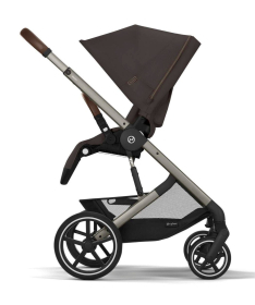 Cybex Balios S Lux kolica 2 u 1 sa auto sedištem Cloud G I-size plus - Chocolate Brown&Moon Black