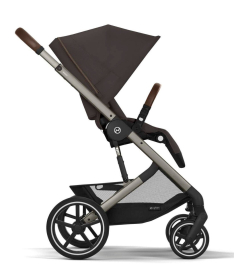 Cybex Balios S Lux kolica 2 u 1 sa auto sedištem Cloud G I-size plus - Chocolate Brown&Moon Black