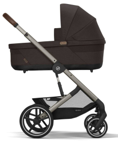 Cybex Balios S Lux kolica 3 u 1 sa Cloud G auto sedištem - Chocolate Brown&Moon Black