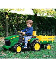 Peg Perego John Deere RC traktor sa prikolicom i upravljačem na akumulator 12v - PIGOR0117