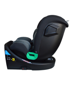 BBO Taurus i-Size Isofix auto sedište za decu 40-150 cm - Black&Grey