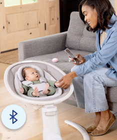 Graco ljuljaška za bebe do 9 kg Sway n Grow - Heather