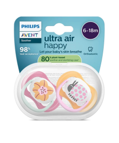 Avent Ultra Air Varalica za devojčice 6-18 meseci Flower&Ladybug SCF080/27