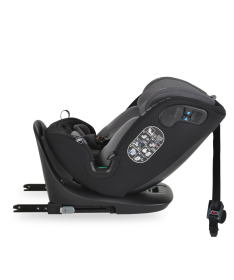 Cangaroo GTS Roto Isofix&Top Thether auto sedište za bebe 40-150cm Charcoal Grey