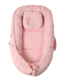 Bebekevi Comfort gnezdo za bebe sa jastukom Pink