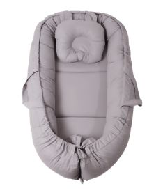 Bebekevi Comfort gnezdo za bebe sa jastukom Grey
