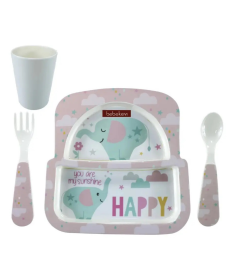 Bebekevi set za hranjenje bebe Elephant