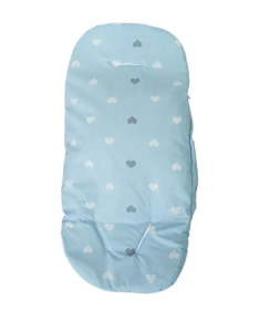 Bebekevi mekani uložak za auto sedište za bebe Plava